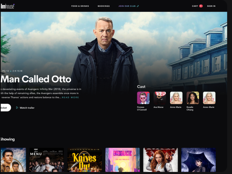 filmhouse UI-UX design filmhouse UI-UX design